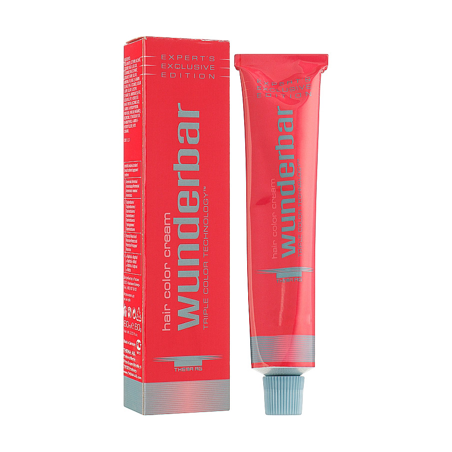 Перманентна крем-фарба для волосся Wunderbar Hair Color Cream 0/66 Violet Mix, 60 мл